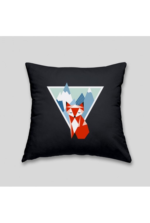 Mountain fox cushion